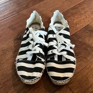 B&W Striped Shoes